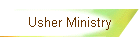 Usher Ministry